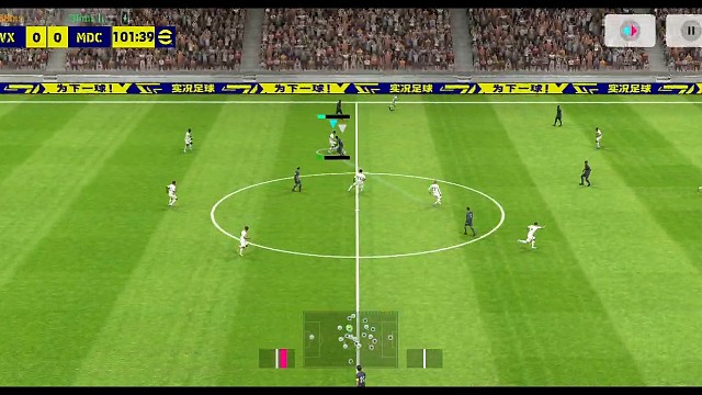 实况足球南杨 门前机会