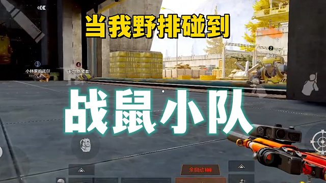 当我野排排到“战鼠小队”！