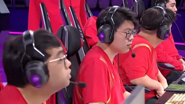 亚运会Dota2总决赛，中国0比1暂时落后蒙古队
