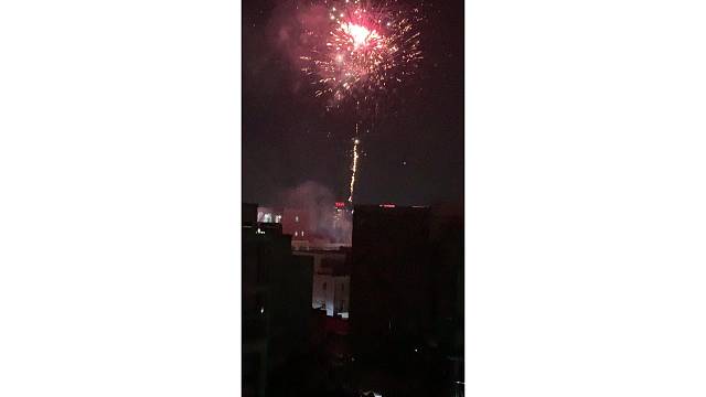 烟花献上 见者好运降临