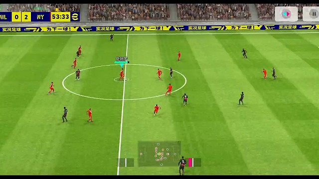 实况足球南杨 铲球射门