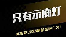 只有示廓燈，你能說出這8輛都是啥車嗎？#猜車 #導(dǎo)航輔助駕駛哪家強