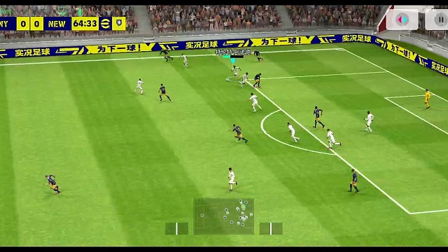 实况足球南杨 迅速发起攻门