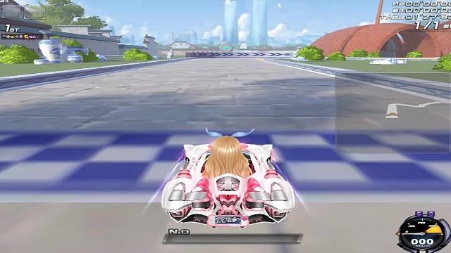 QQ飞车新地图一梦青花