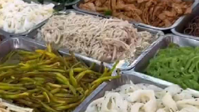 带一百块赶山东大集，看能买多少东西。