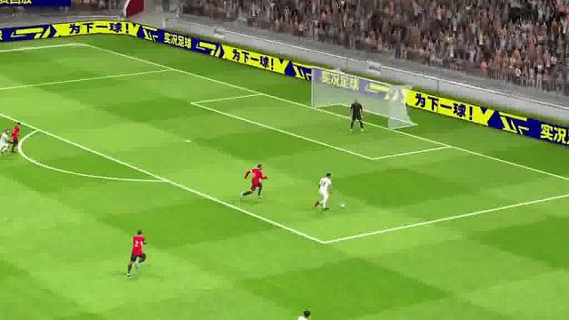 实况足球南杨-变向破门