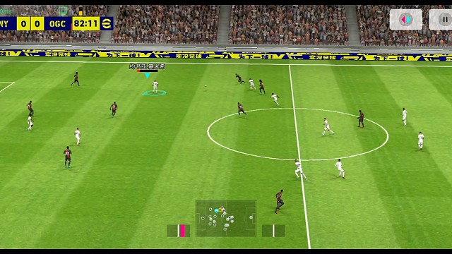 实况足球南杨 被犯规强行进球