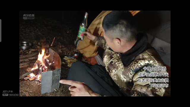 狼九深山里扎营