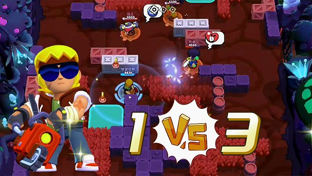 荒野乱斗：巴斯特1V3！