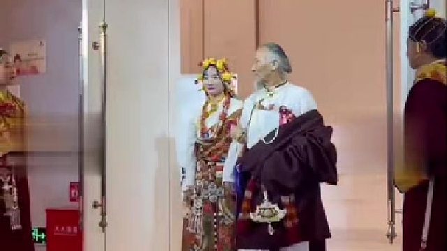 惊艳众人的藏族式婚礼，真漂亮！！！