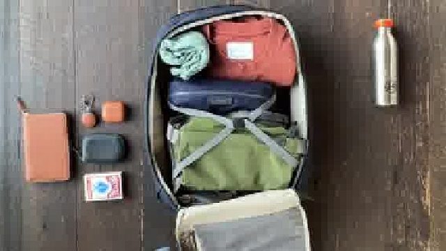 这才是双肩包的正确打开方式，马了！