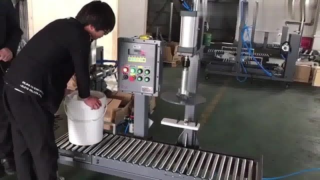 甘油装桶机 25L双斜坡式装桶机