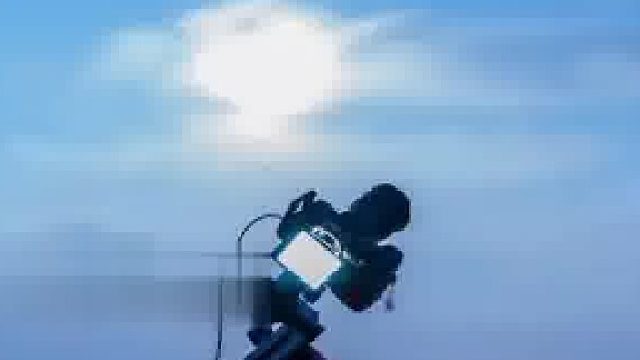 摄影师用赤道记录仪拍下地球自转画面，代入感极强