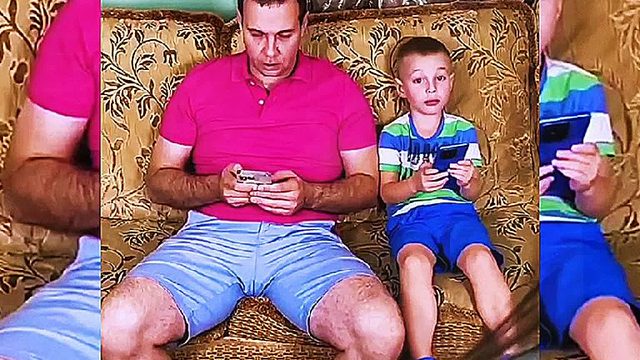 只能使用绝招，父子俩慌了！