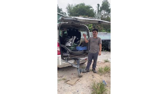 奔驰宝马原装拆车配件 中高端车型全车配件#拆车件 #陈田马哲