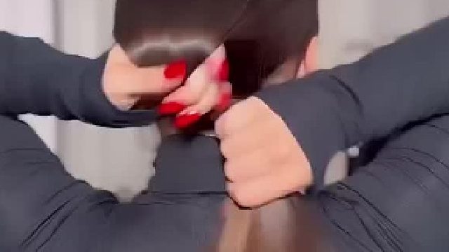 日常实用抓夹发型，饱满后脑勺不松散