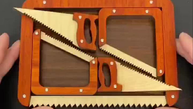 鲁班发明了锯子，我却拿来拼拼图