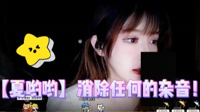 1【夏哟哟】消除任何的杂音！