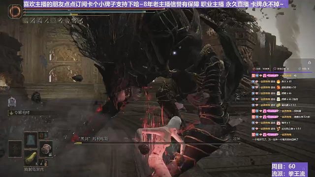 【沐】拳王流15 黑剑（穿刀环境：差 因BUFF持续时长 两阶段不是一次打的）