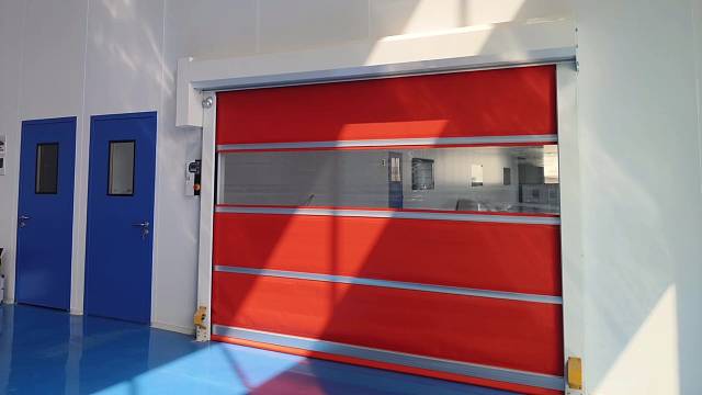 净化工程无尘净化车间快速门的优势