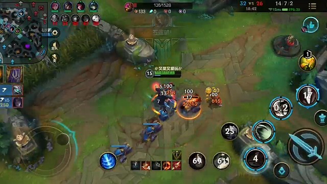 打得对面就像切菜一样