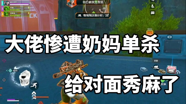 大佬惨遭奶妈单杀，给对面秀麻了