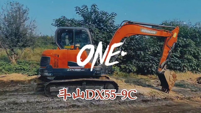 刘一手分享精品挖掘机，斗山55-9C挖机。#二手挖机