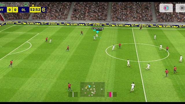 实况足球南杨 逼抢造对方失误