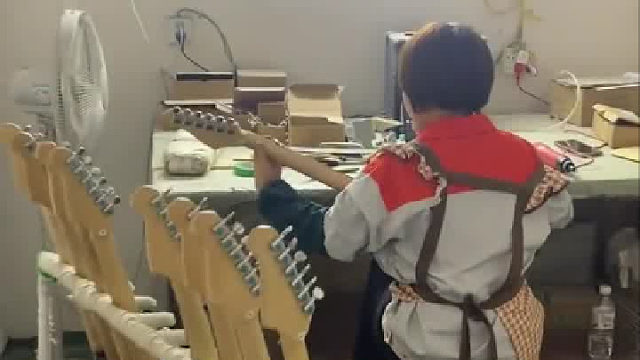 吉他出厂调音检测