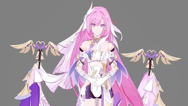 崩坏3 始源之律者 爱莉希雅 恋活 同人 星星划过的时候 要记得许愿哦♪~