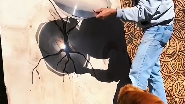 镜子下的唯美艺术