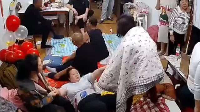 女子外地结婚，东北20多个亲戚来送气，充满了人情味