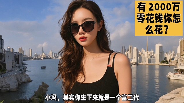 有2000万零花钱你怎么花？