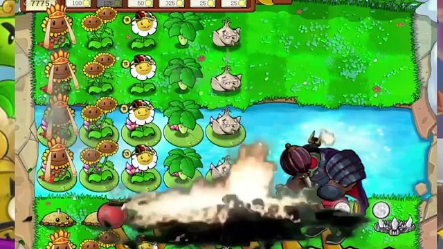 05植物大战僵尸之红白眼僵尸入侵，土豆地雷是否可以保卫花园！