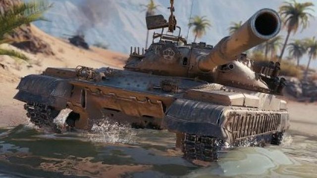 坦克世界  打不过就退一退不丢人