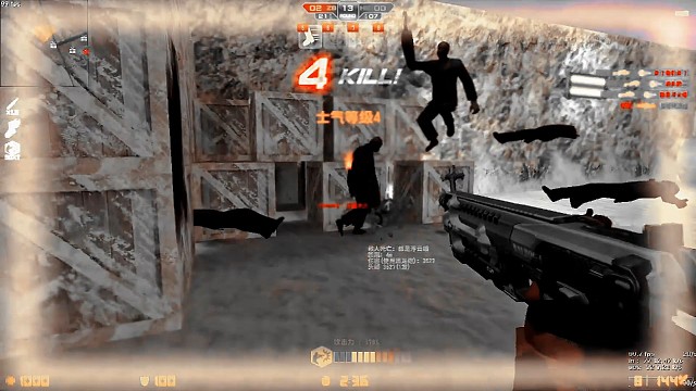 我知道一定会有好起来的那天，但在那天之前每一天都属实难熬 #csol怀旧服反恐精英  #三斧两炮