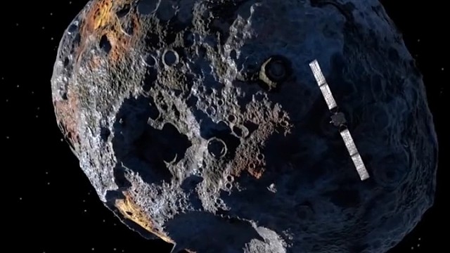 灵神星约2.41亿亿吨，80%由铁镍黄金组成，距地球3.7亿公里。将它运回每人可分700亿美元。