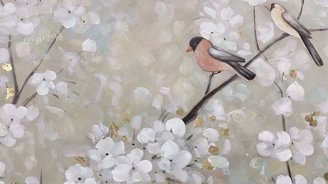 满堂花开喜上眉梢