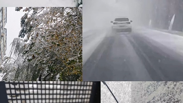 你的城市下雪了嘛！