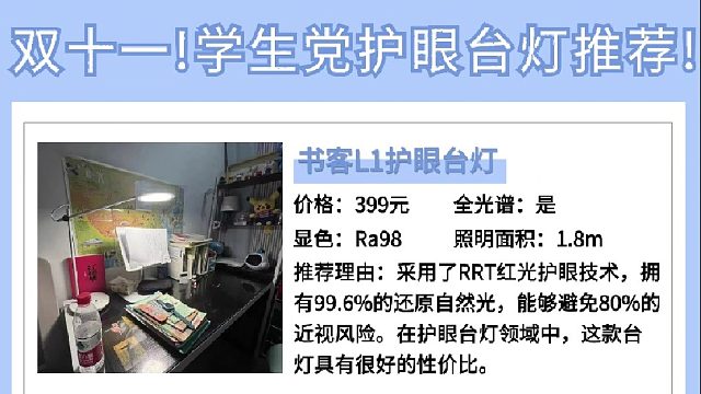 科技与恨活！好用的护眼台灯推荐合集