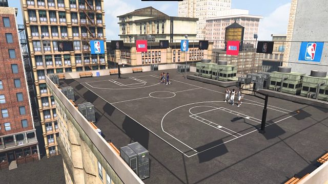 虽然你比我高，但是等我跳起来一样能骑在你身上扣篮。