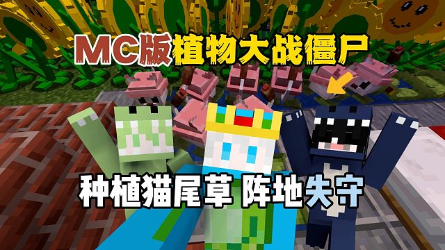 我的世界植物大战僵尸：高射炮阵地失守！