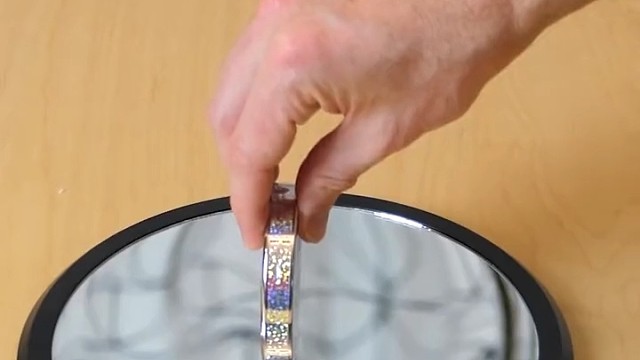 欧拉圆盘为什么可以旋转这么久？