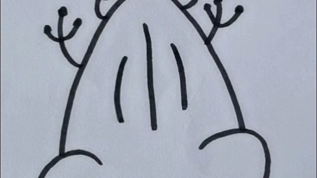 简笔画小青蛙
