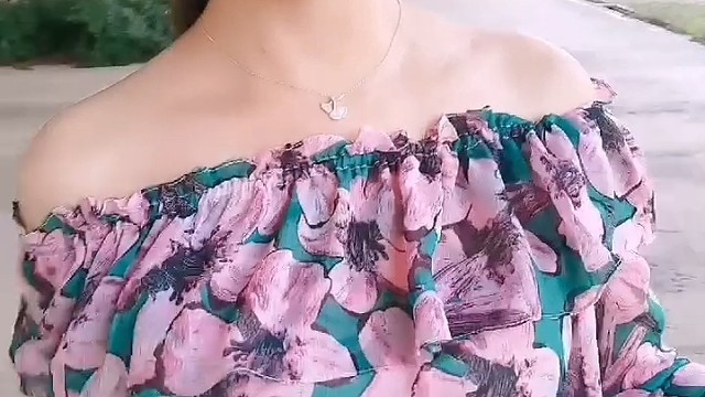 户外拍摄大长腿