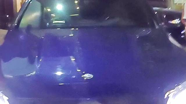 奔驰AMGC63新车落地现场安装防拆防屏蔽GPS定位防盗系统，提升汽车安全预警功能强大，拆机锁车