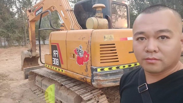 刘一手分享精品挖机，雷沃80挖掘机。#二手挖机