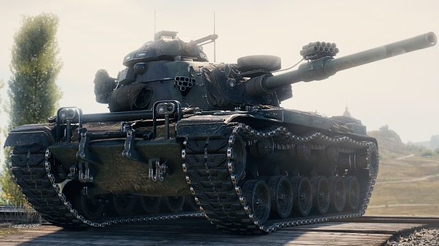 坦克世界 M60美系的牌面