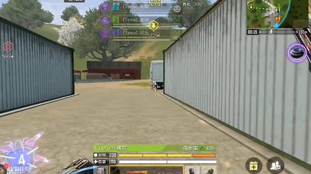 卡好进毒圈位置，轻松拿下，嘿嘿