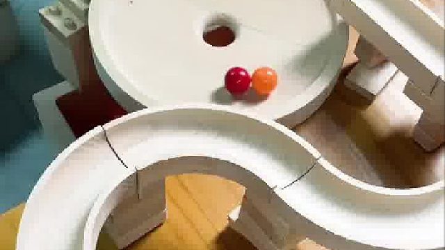 轨道球S轨道配圆盘，双球进洞，声音更好听